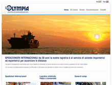 Tablet Screenshot of olympiadinavigazione.com